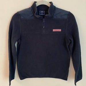 Girls Vineyard Vines 1/4 Zip Sweatshirt